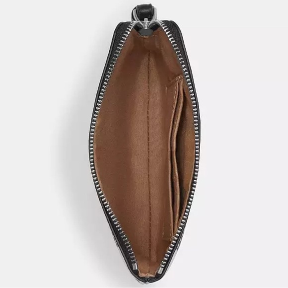 Coach Corner Zip Wristlet With Checkerboard Print - Limited Edition - NWT - Picture 6 of 11